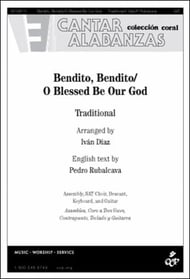 O Blessed Be Our God SAT choral sheet music cover Thumbnail